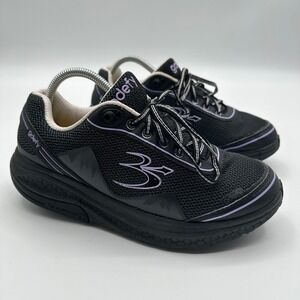 Gravity Defyer G-Defy Ion Women 10.5 Walking Shoes Black Purple TB9024FLP-W 10.5